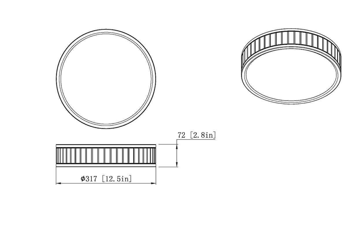 1 Light Flush Mount