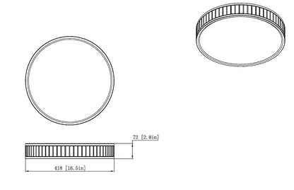 1 Light Flush Mount