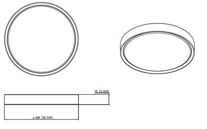 1 Light Flush Mount