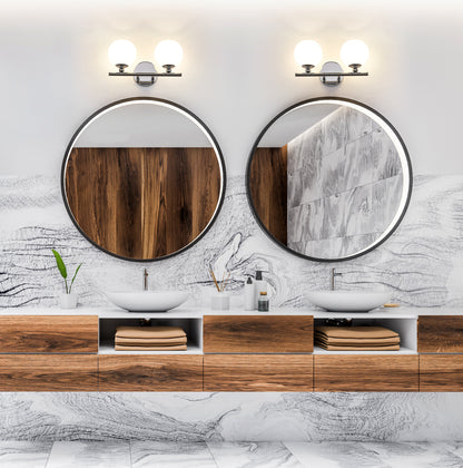 2 Light Vanity