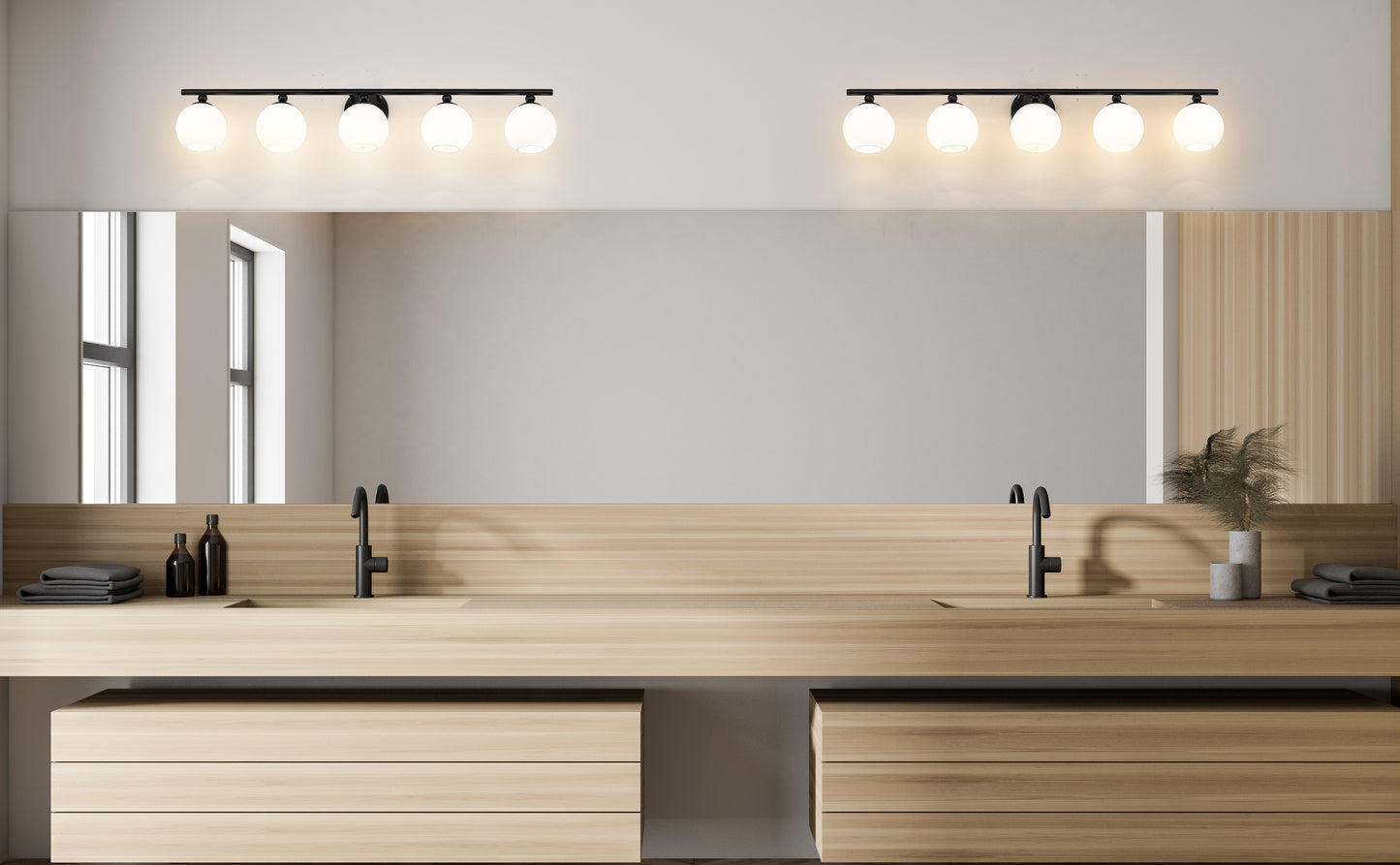 5 Light Vanity