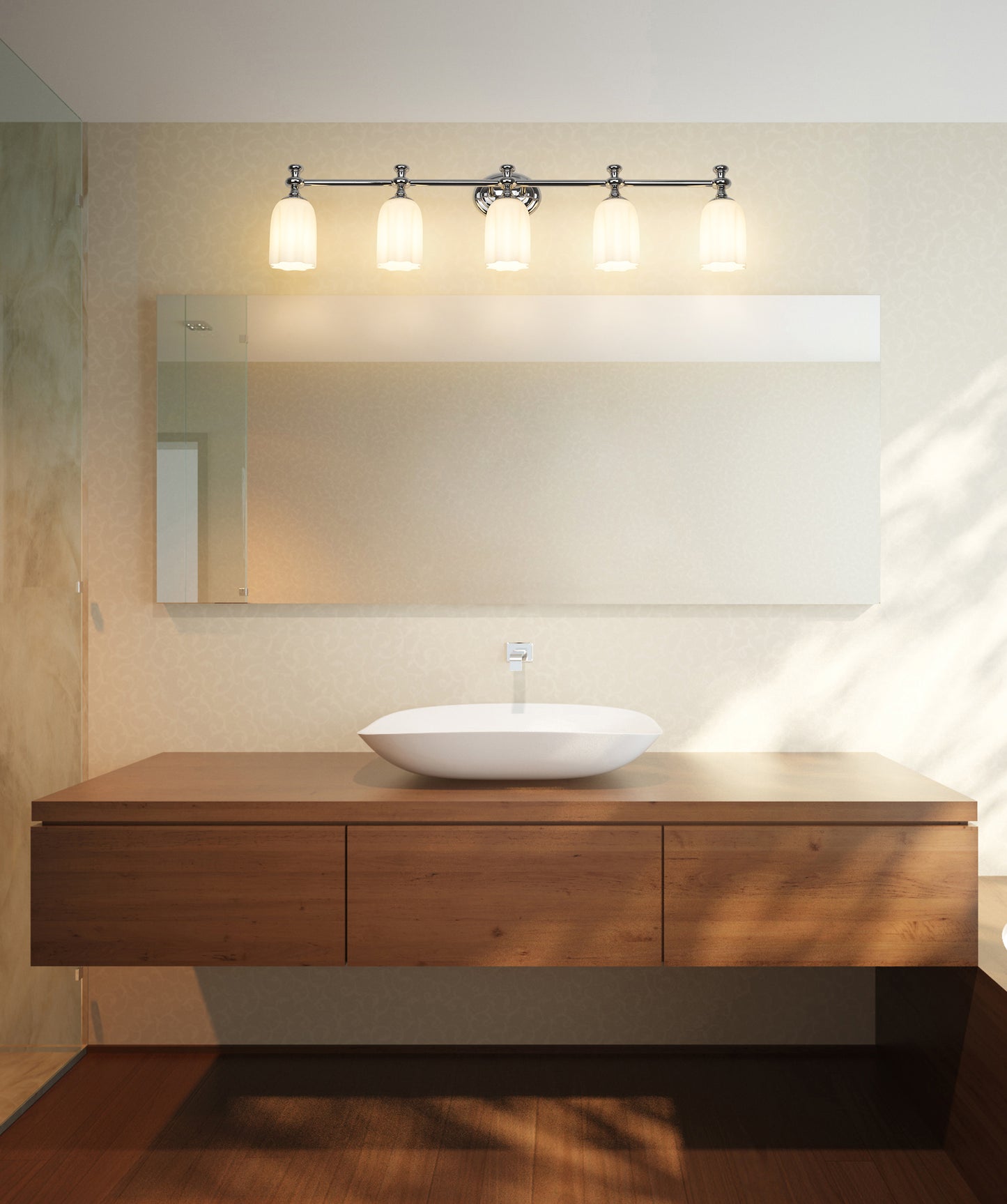 5 Light Vanity