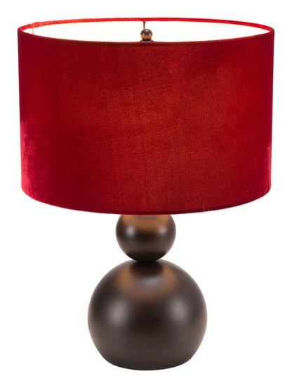 Shobu Table Lamp Red