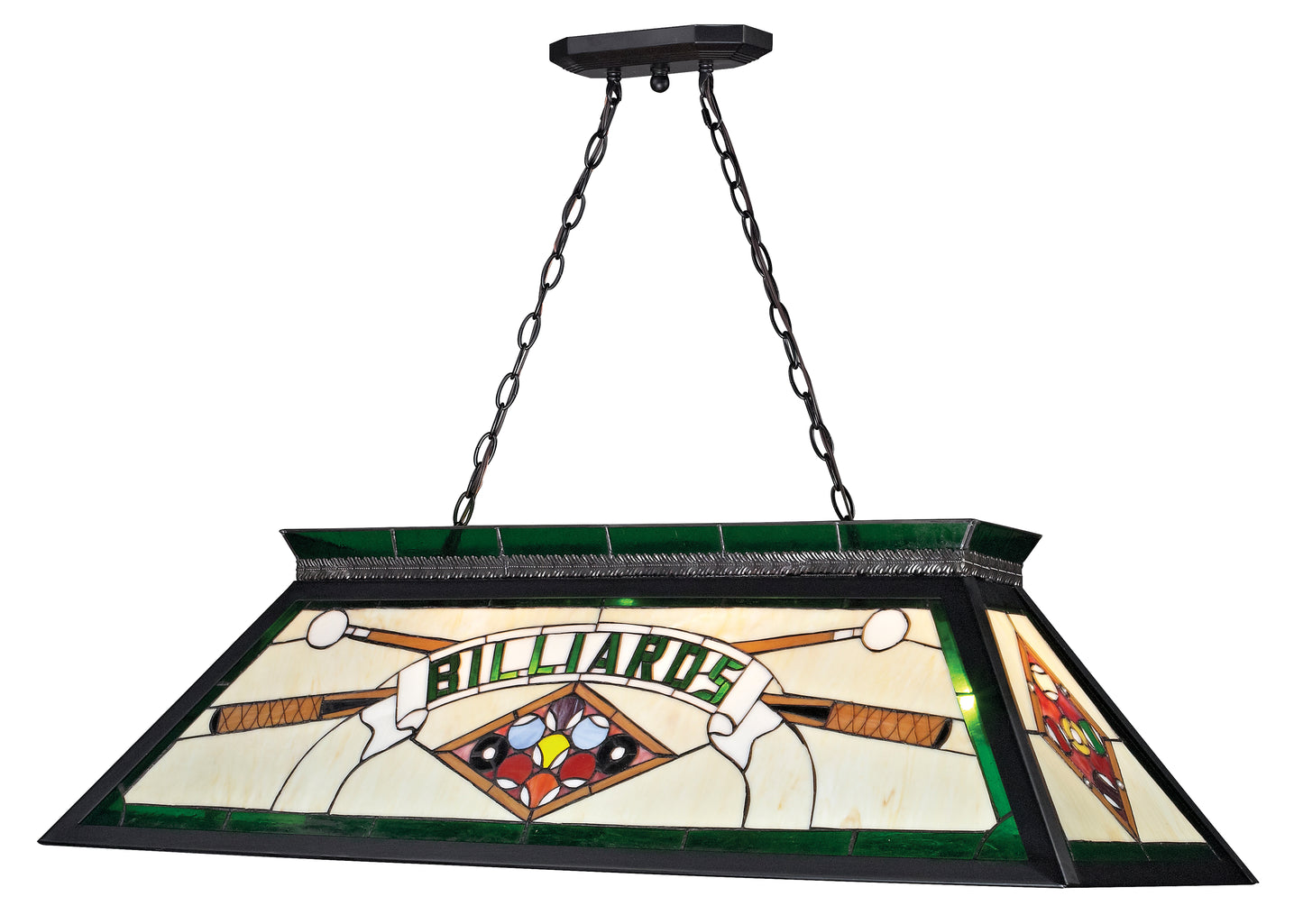 Tiffany Billiard 4 Light