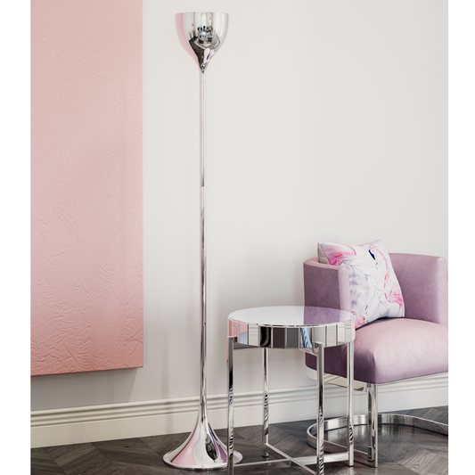 Neutrino Floor Lamp Chrome